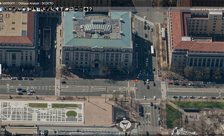 View of Wilson Building from above