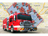 Fire and EMS Locations logo